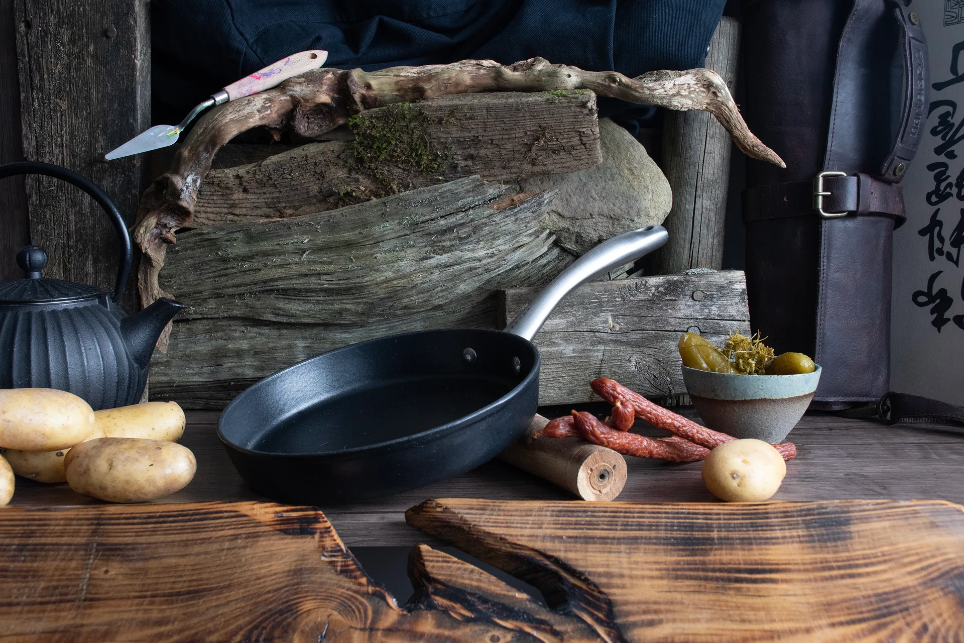 Sartén Satake hierro fundido, 22 cm Satake