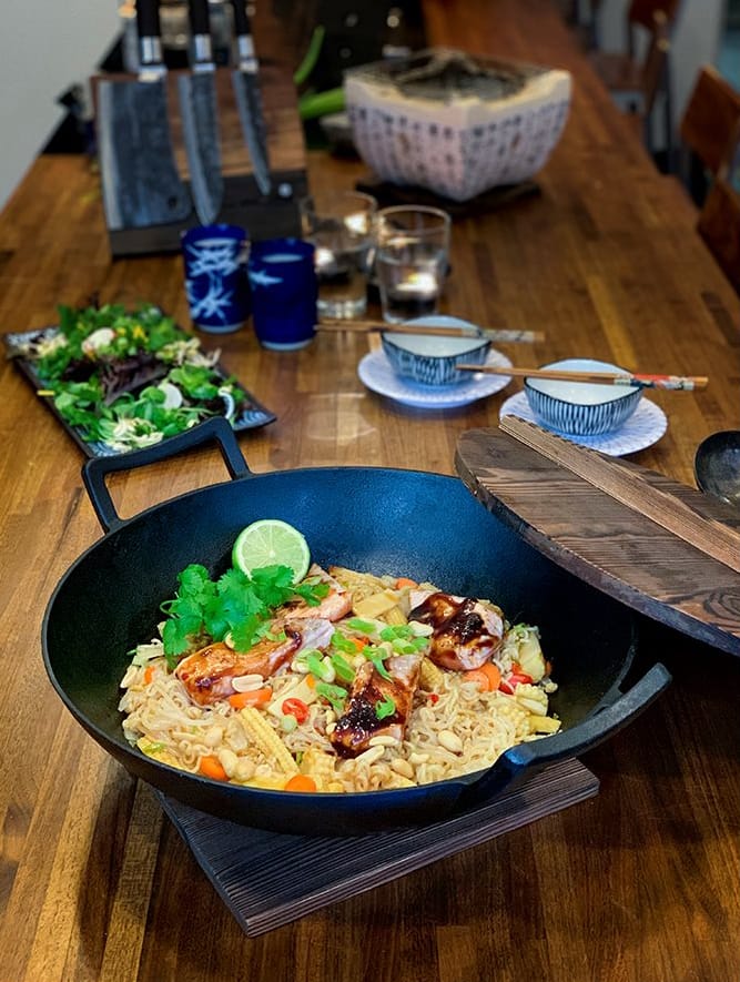 Sartén wok Satake Nabe, 36 cm Satake