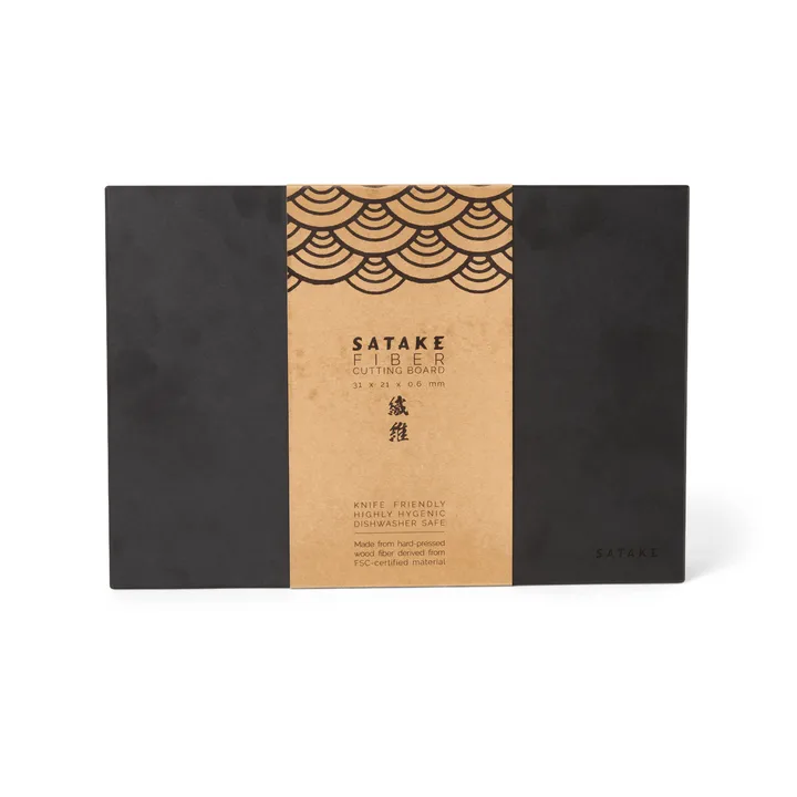 Satake tabla de cortar de madera y papel - 31x21,5x0,6 cm - Satake