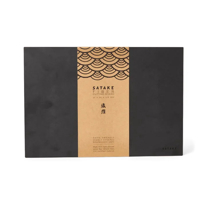 Satake tabla de cortar de madera y papel - 37x25,5x0,6 cm - Satake