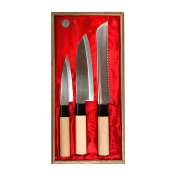 Set de cuchillos Satake Houcho 3 piezas - Hi Carbon Steel - Satake