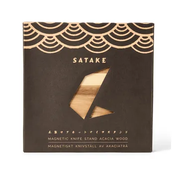 Soporte para cuchillos Satake - Acacia, 19x25x24 cm - Satake