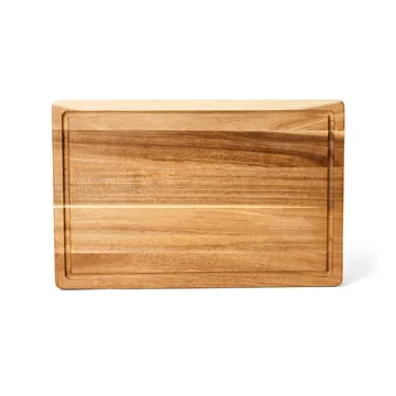 Tabla de cortar Satake - Acacia, aceitada, 43,2x27,9x3,8 cm - Satake