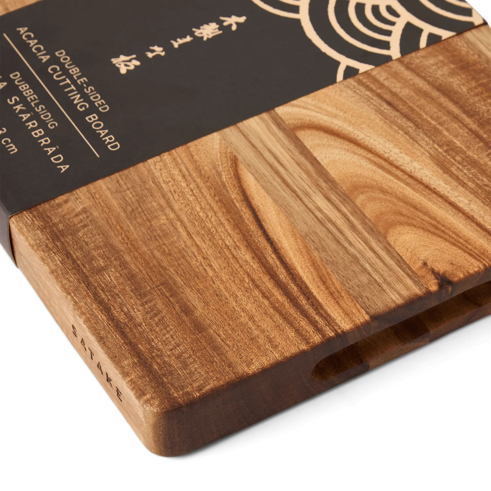 Tabla de cortar Satake, Acacia, aceitado, 35x22x3 cm Satake