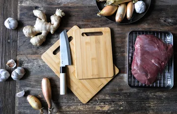 Tabla de cortar Satake - Bambú, 2 piezas - Satake