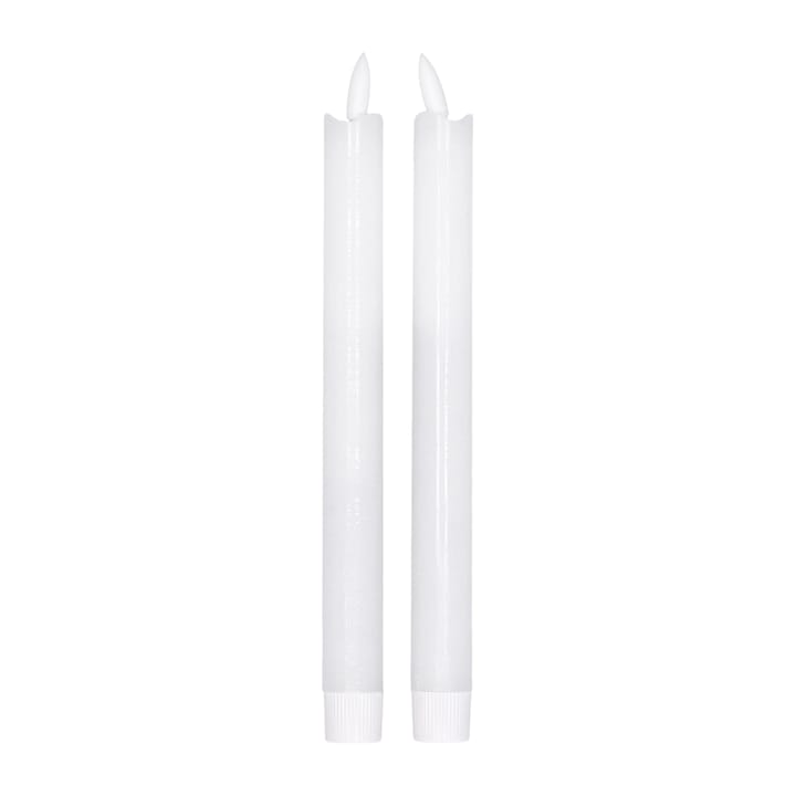 2 Velas LED Bright 25 cm - blanco - Scandi Essentials
