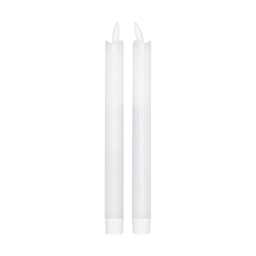 2 Velas LED Bright 25 cm - blanco - Scandi Essentials