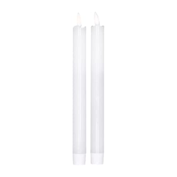 2 Velas LED Bright 25 cm - blanco - Scandi Essentials