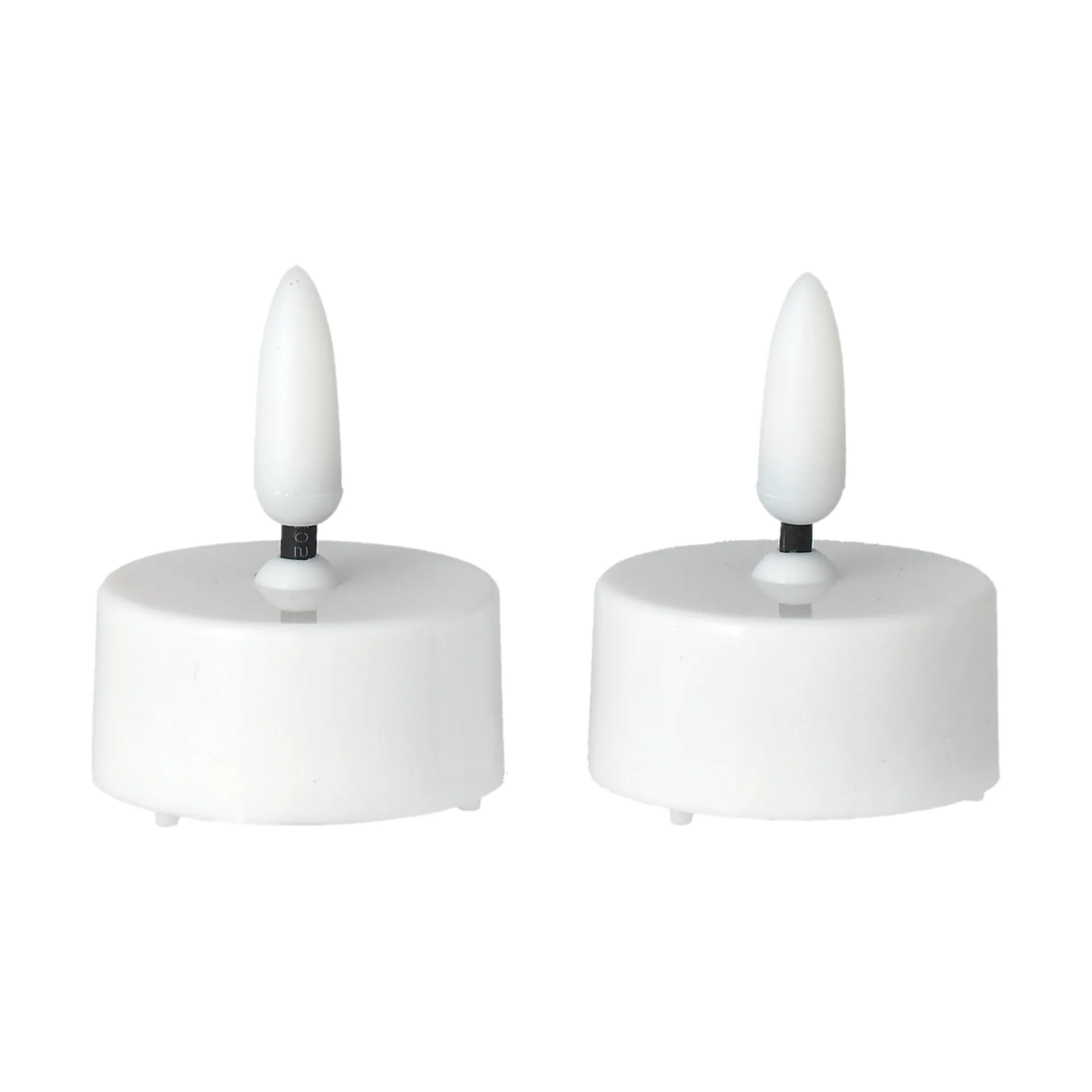 2 Velas LED Bright Ø3,8 cm, White Scandi Essentials