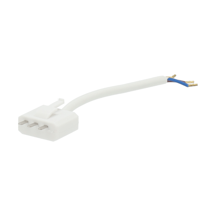Conector de techo con toma de tierra DCL 15 cm - Blanco - Scandi Essentials
