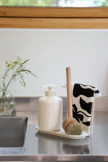 Daily bayeta con estampado - blanco, pack de 3 - Scandi Essentials
