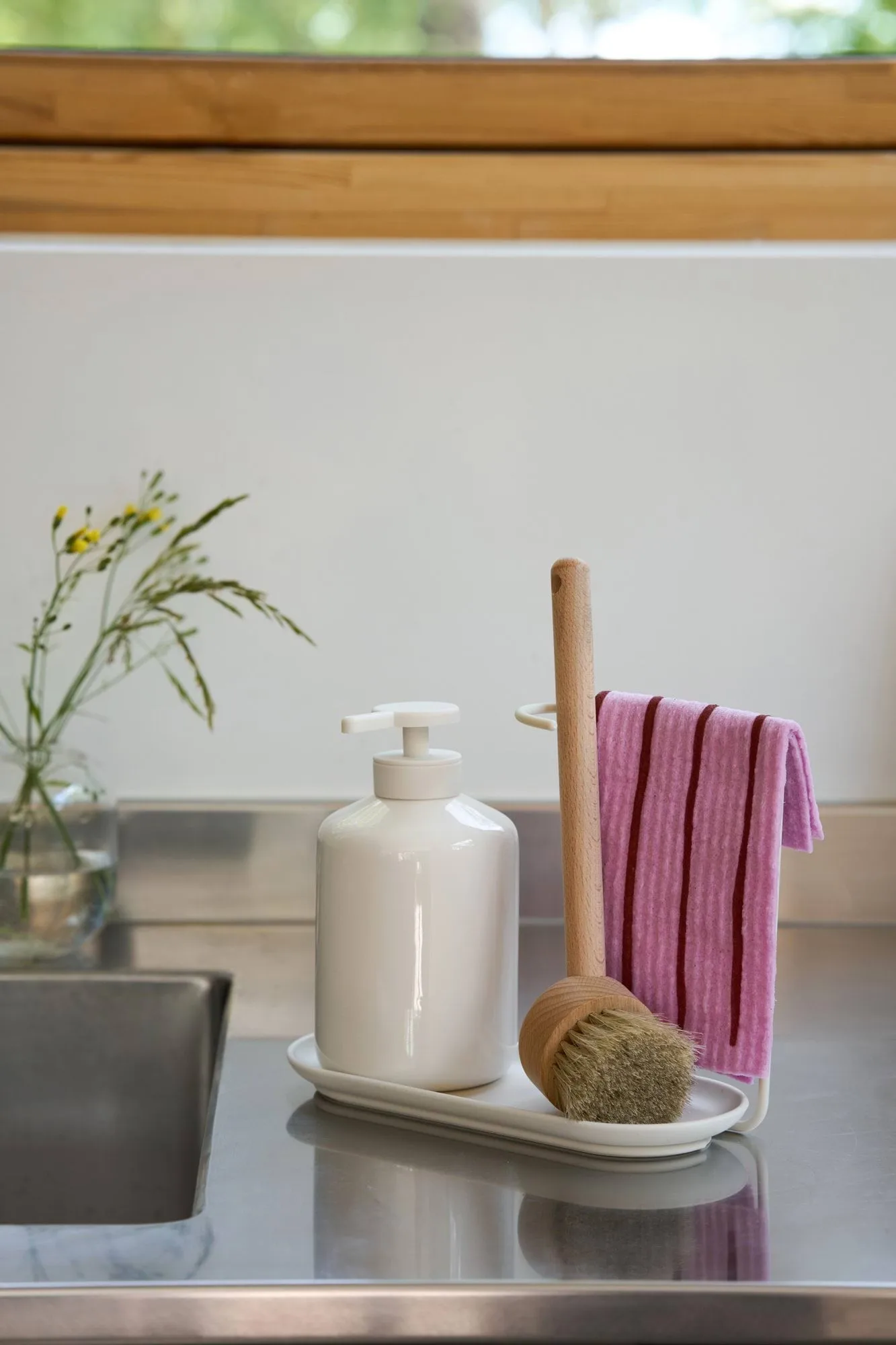 Daily bayeta con estampado, Rosa, pack de 3 piezas Scandi Essentials