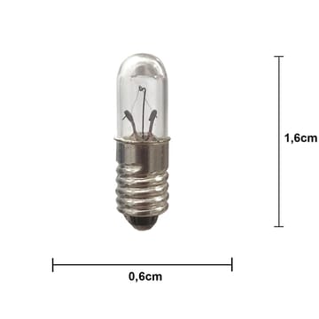 Fuente de luz Lit E5 repuesto 12V 0,6W - Transparente - Scandi Essentials