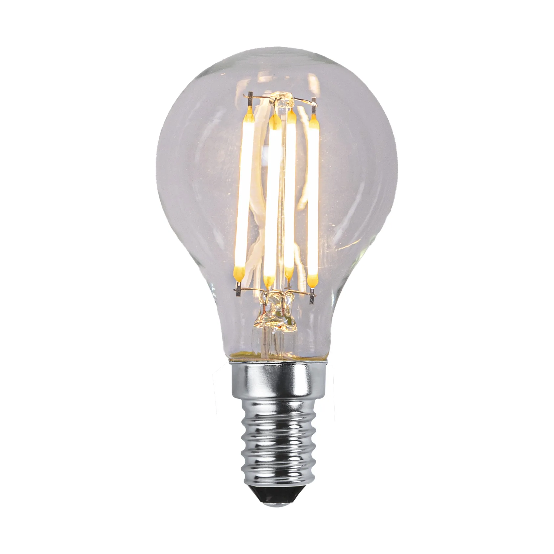 Fuente de luz regulable Lit E14 250lm LED filament, Transparente, 3000K Scandi Essentials