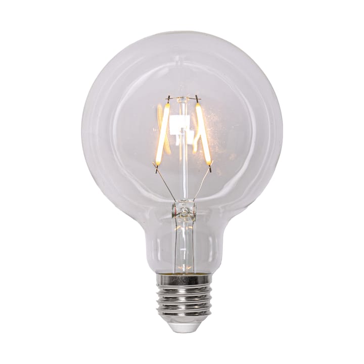 Fuente de luz regulable Lit E27 G95 150lm, Transparente, 2100K Scandi Essentials