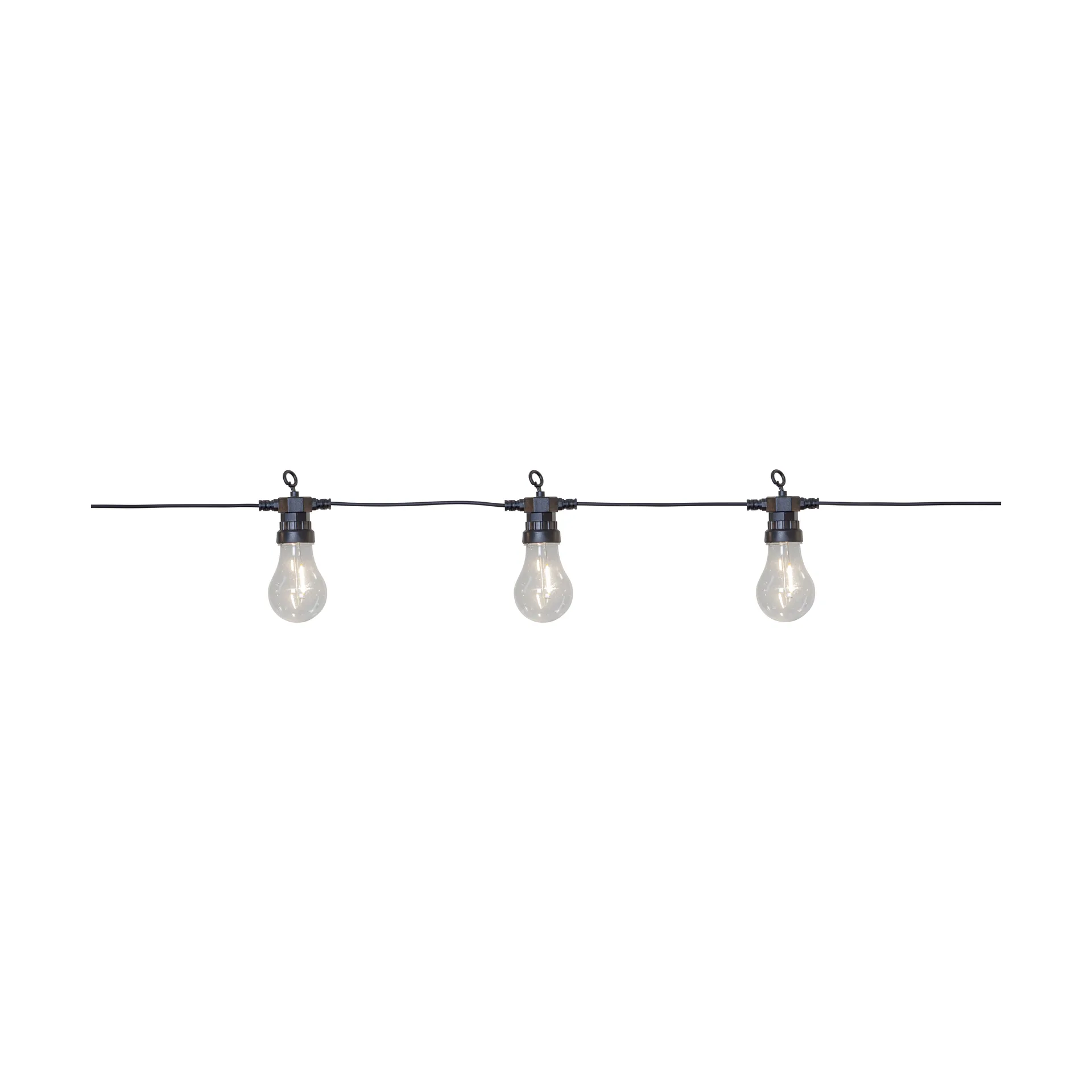 Luces Wisp negro, 405 cm, 10 luces Scandi Essentials