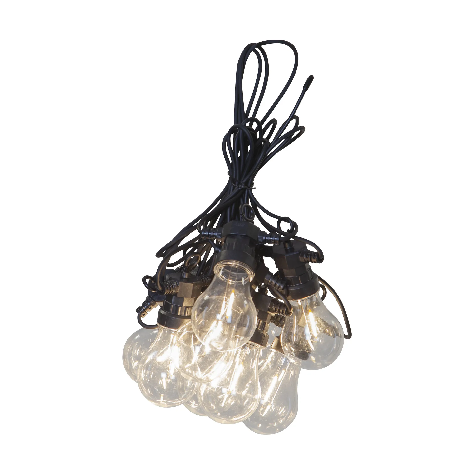 Luces Wisp negro, 405 cm, 10 luces Scandi Essentials