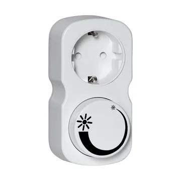 Regulador de intensidad de luz enchufable Lit Saco - Blanco - Scandi Essentials