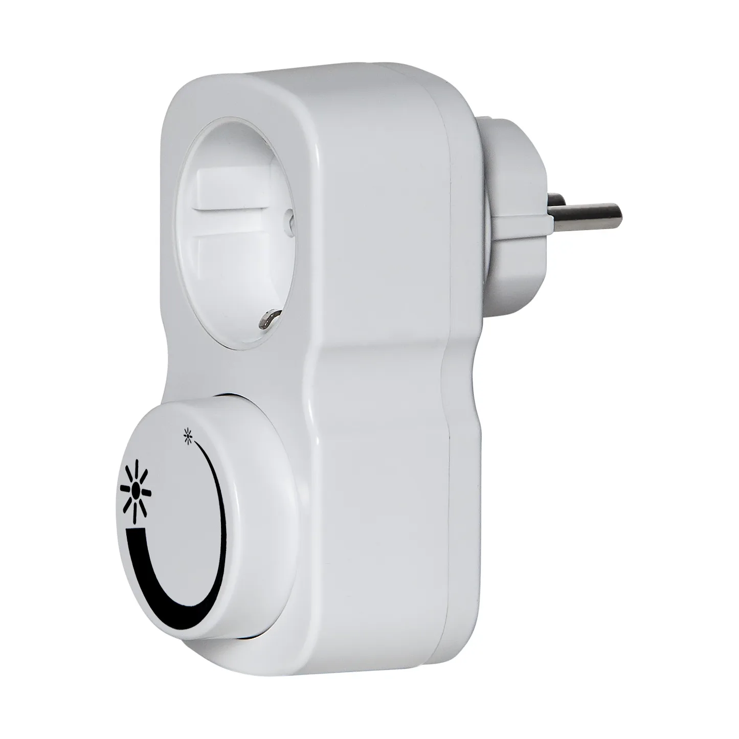 Regulador de intensidad de luz enchufable Lit Saco, Blanco Scandi Essentials