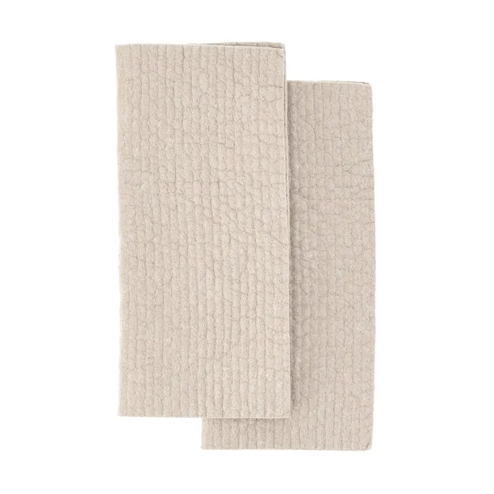Rinse bayeta de cocina - beige, pack de 2 piezas - Scandi Essentials