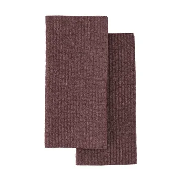 Rinse bayeta de cocina - borgoña, pack de 2 - Scandi Essentials