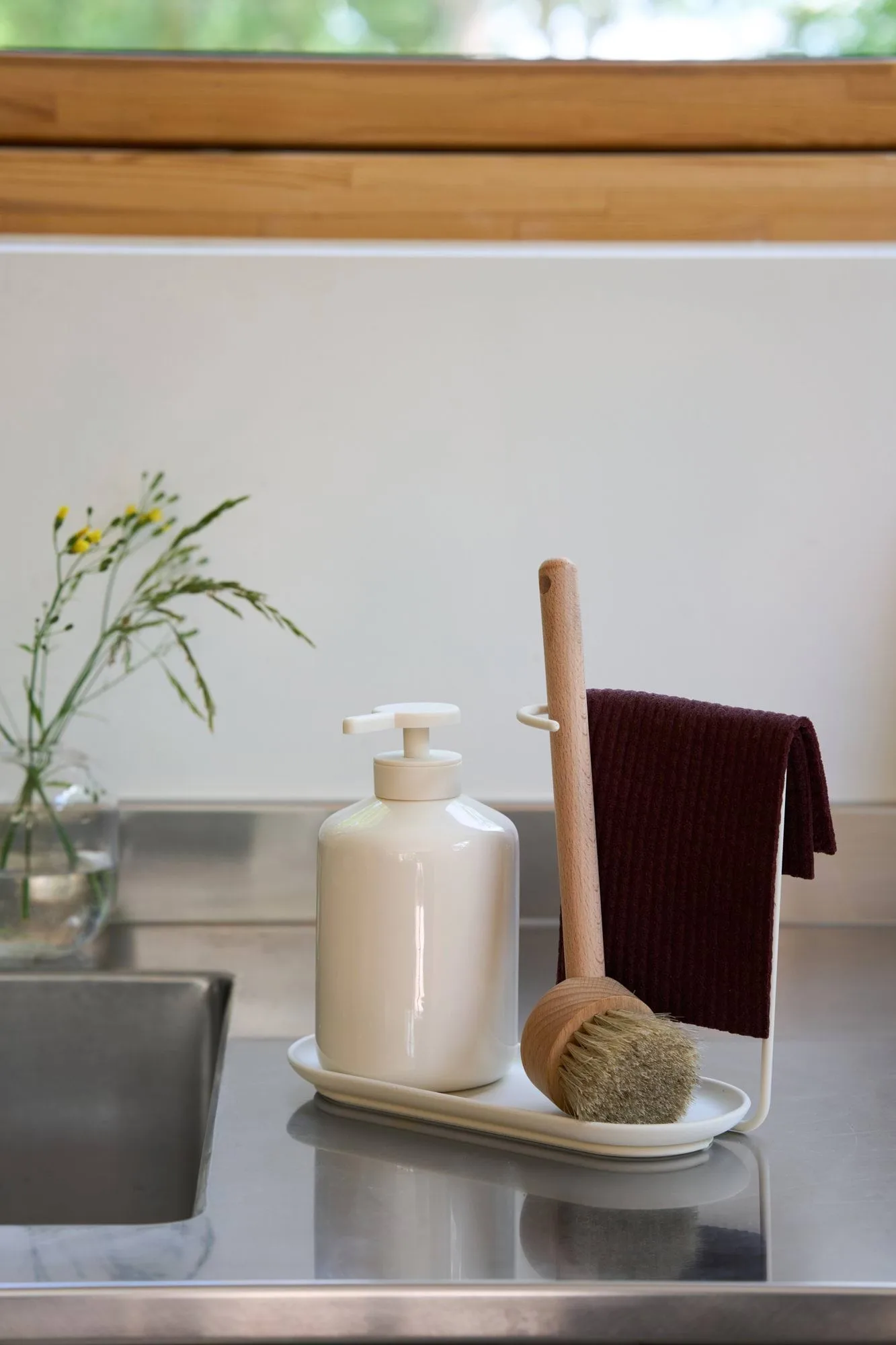 Rinse bayeta de cocina, borgoña, pack de 2 Scandi Essentials