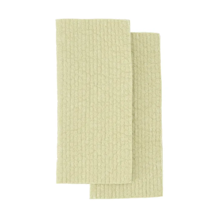 Rinse bayeta de cocina - Verde salvia, 2 piezas - Scandi Essentials