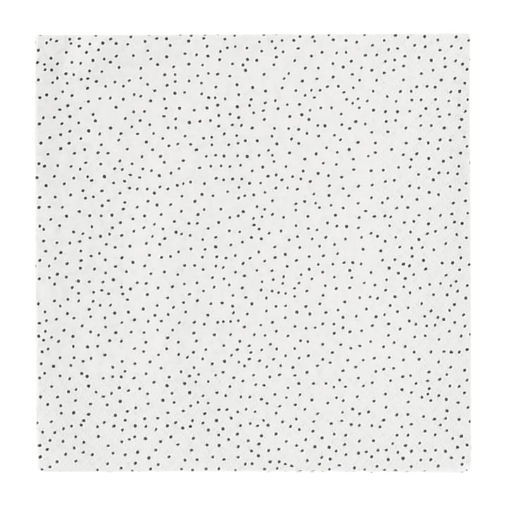 Servilletas Grain 33x33 cm 20 unidades - blanco-negro - Scandi Essentials