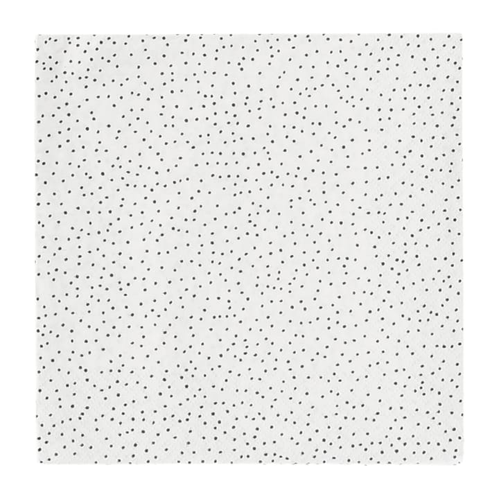 Servilletas Grain 33x33 cm 20 unidades - blanco-negro - Scandi Essentials