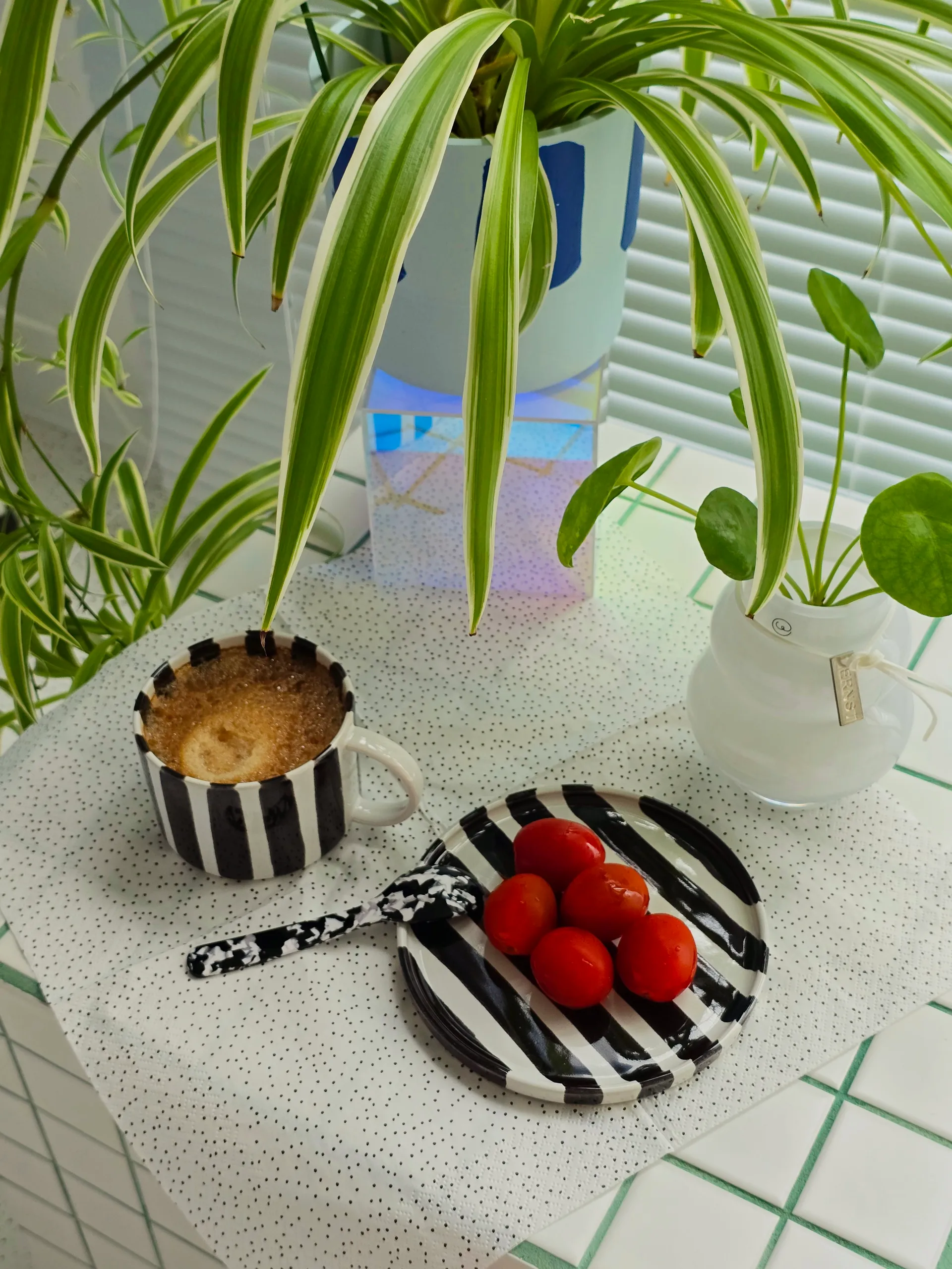 Servilletas Grain 33x33 cm 20 unidades, blanco-negro Scandi Essentials