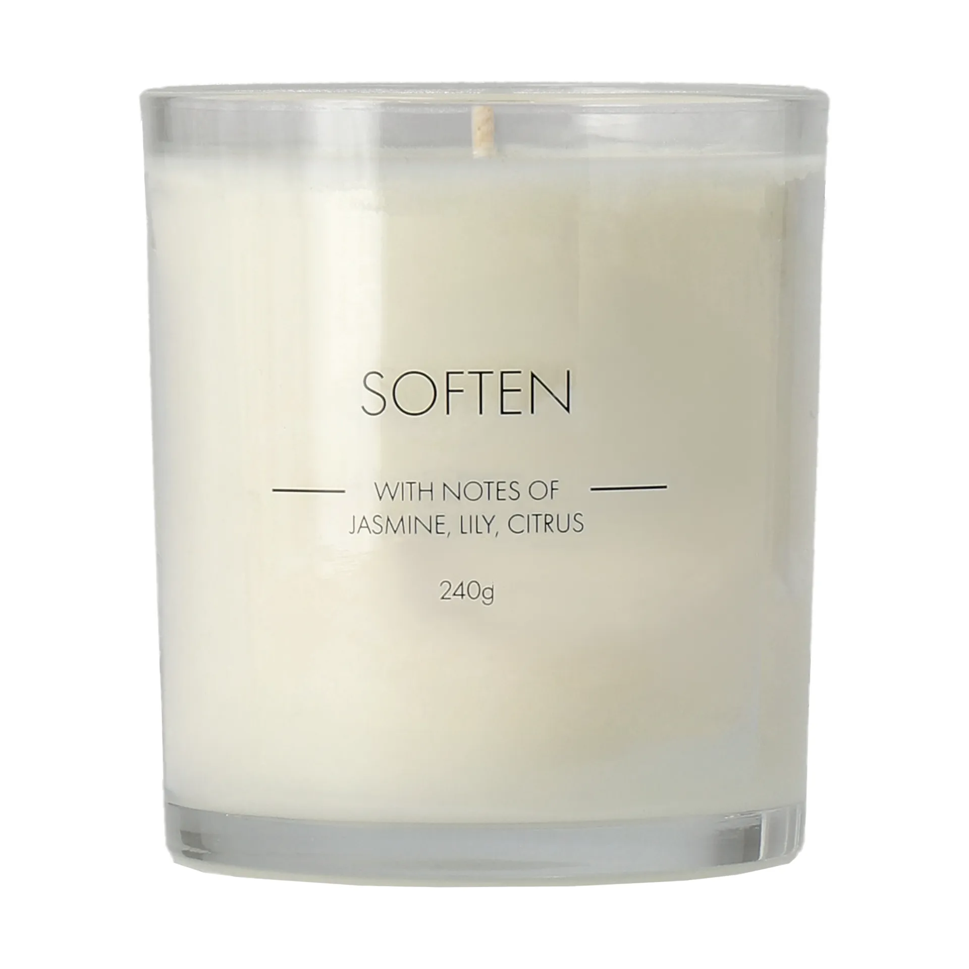 Vela aromática Soften , 240 g Scandi Essentials