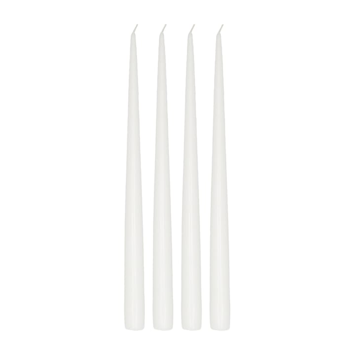 Vela cónica Atmosphere 32 cm, 4 unidades - Blanco - Scandi Essentials