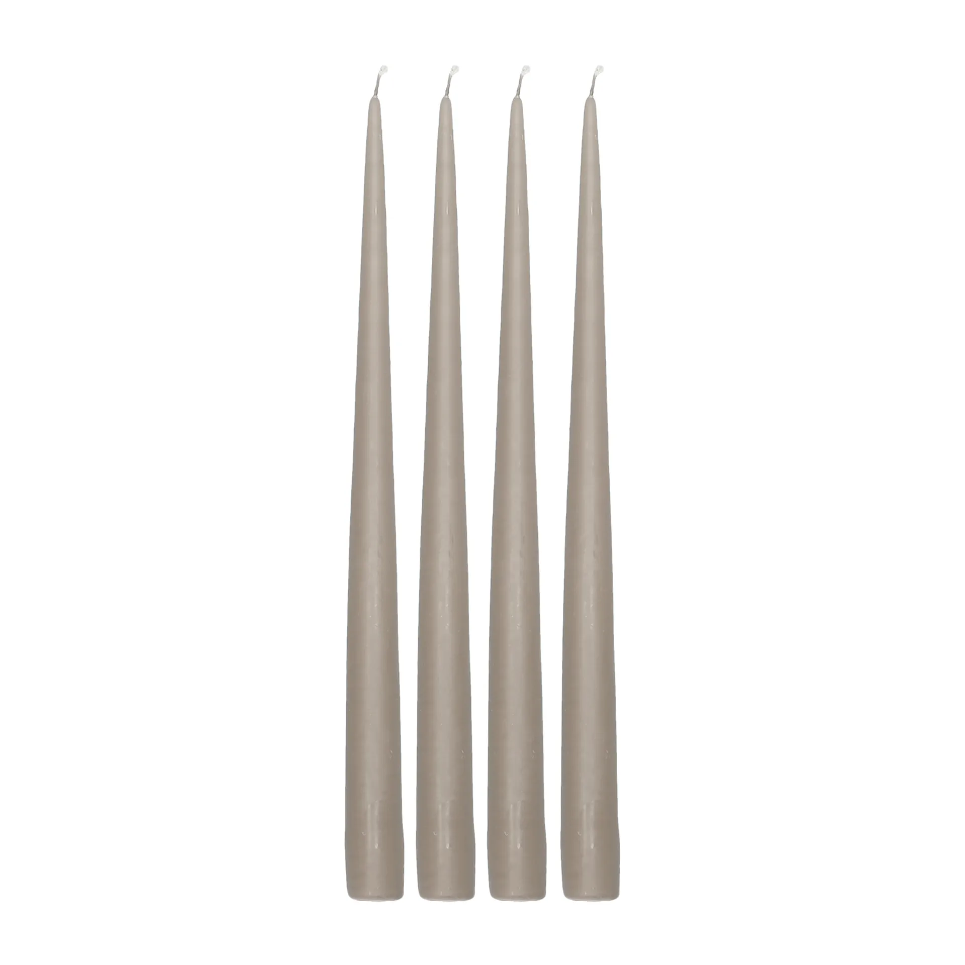 Vela cónica Atmosphere 32 cm, 4 unidades, Taupe Scandi Essentials