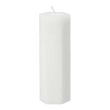 Vela gruesa Luminous Spider web - Ø6x15 cm - Scandi Essentials