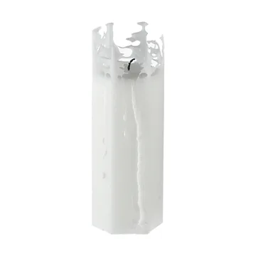 Vela gruesa Luminous Spider web - Ø6x15 cm - Scandi Essentials