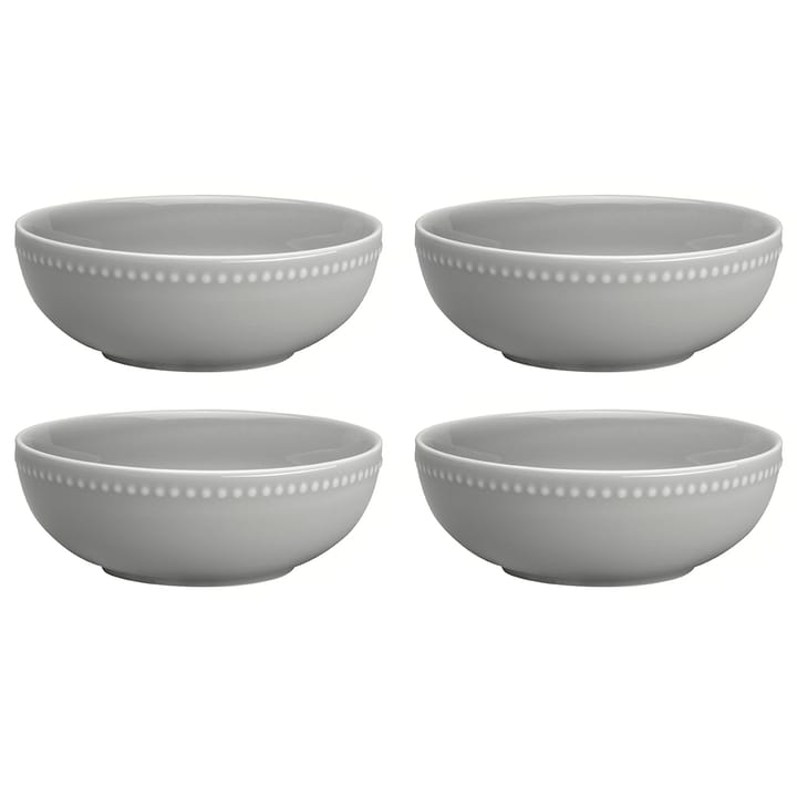 4 Boles para desayuno Dots 60 cl - gris - Scandi Living