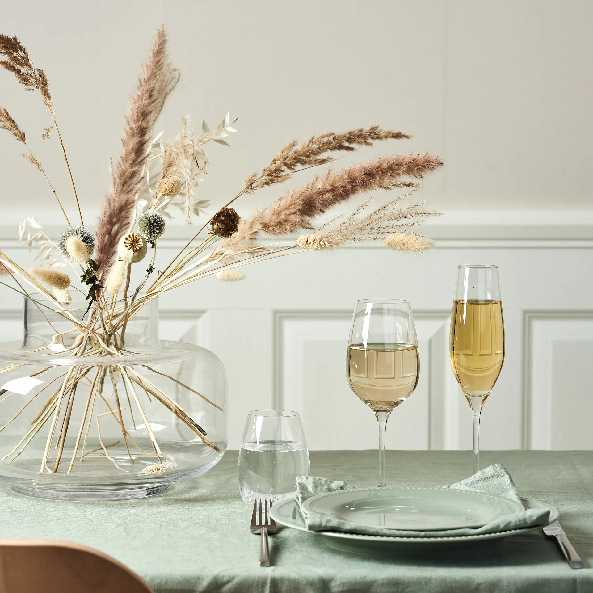 4 Copas de vino blanco Karlevi, 34 cl Scandi Living