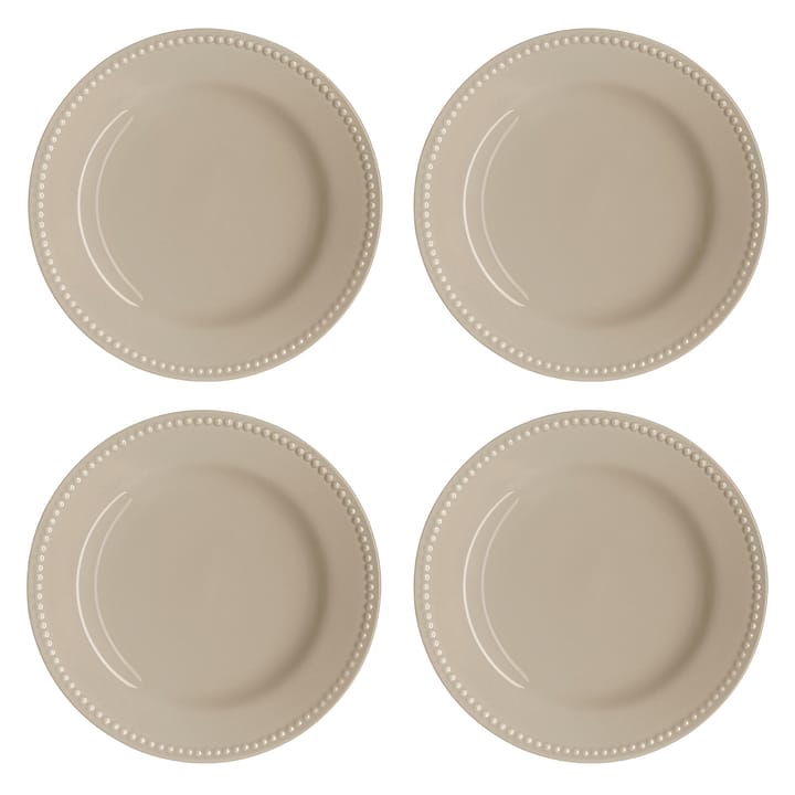4 Platillos Dots 22 cm - Beige - Scandi Living