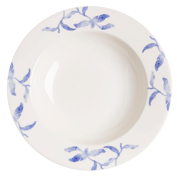 4 Platos hondos Havspil 23 cm, azul-blanco Scandi Living