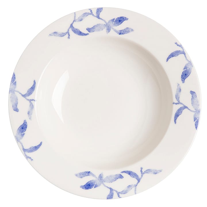 4 Platos hondos Havspil 23 cm - azul-blanco - Scandi Living