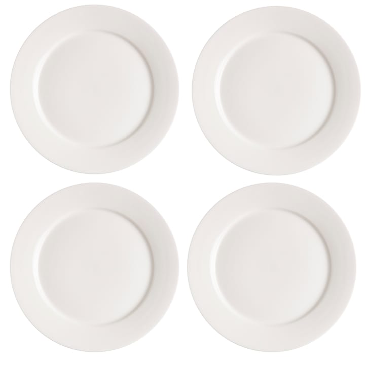 4 Platos Kalk 28 cm - blanco - Scandi Living