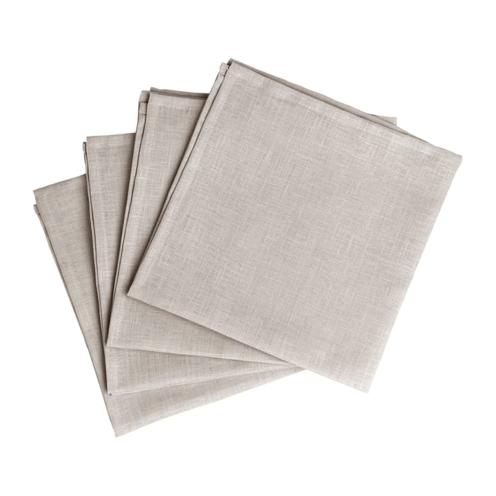 4 Servilletas Clean 45 x 45 cm - Greige - Scandi Living