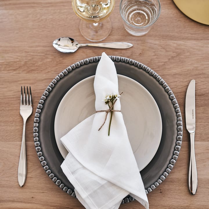 4 Servilletas Clean 45 x 45 cm, white Scandi Living