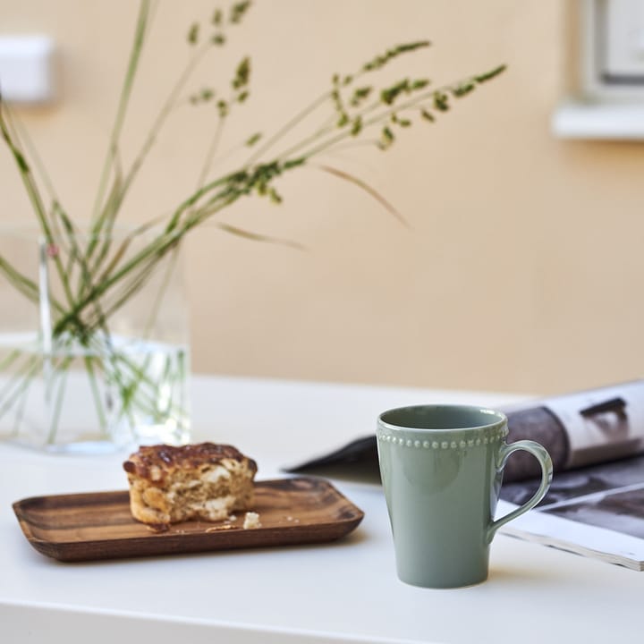 4 Tazas Dots 35 cl, Verde Scandi Living