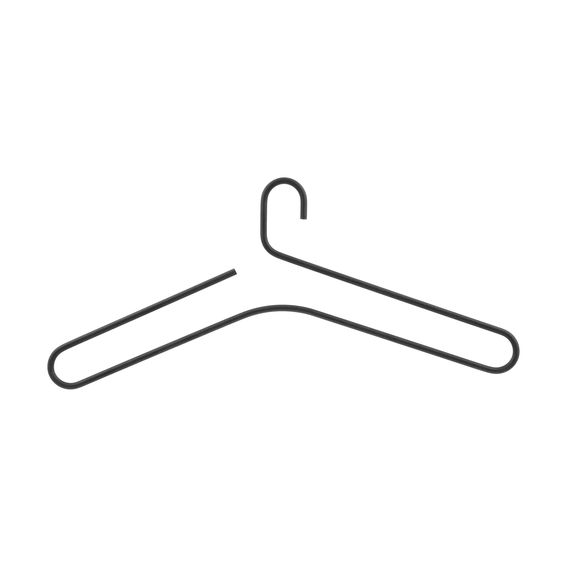 5 Perchas Smooth, Black Scandi Living