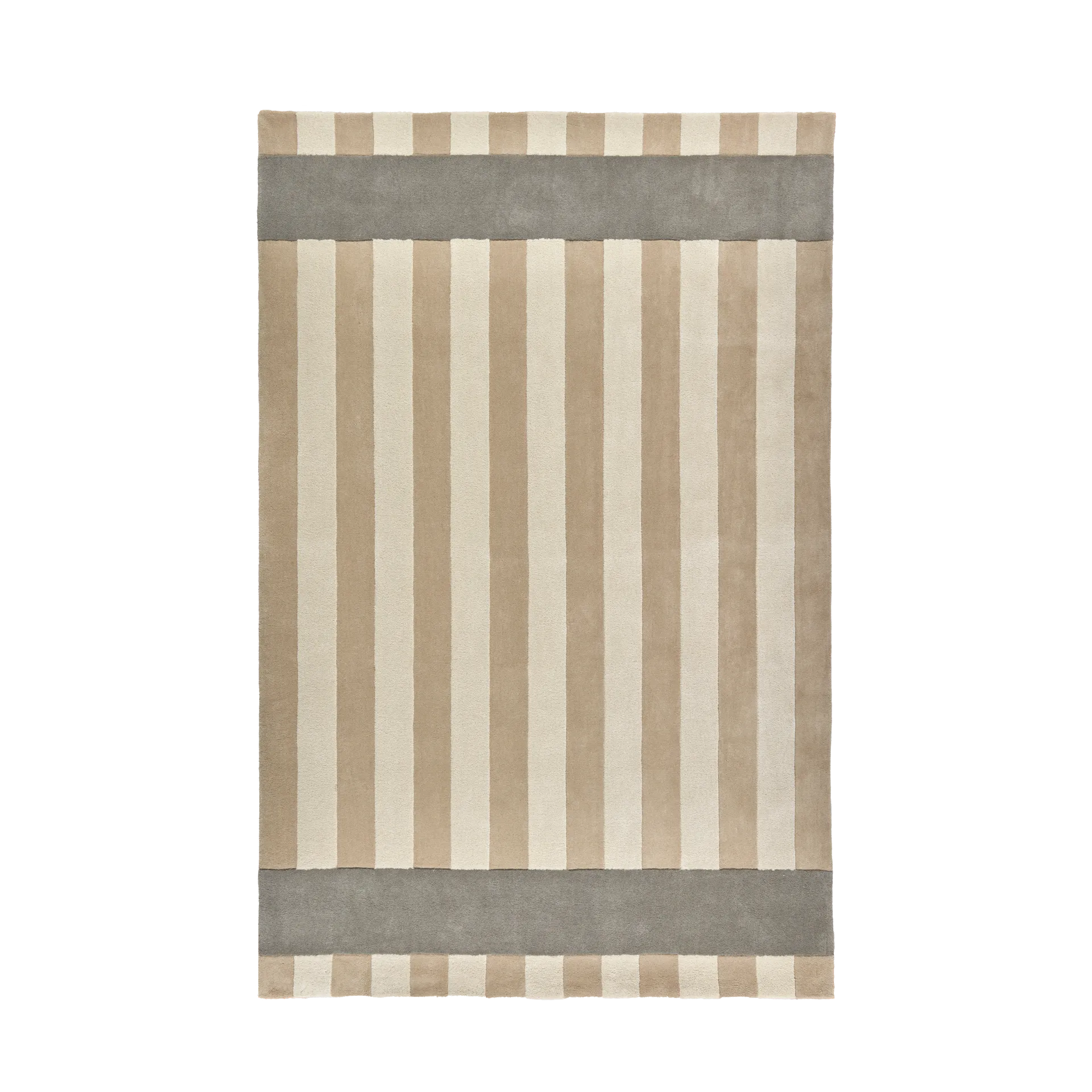 Alfombra de lana Aisles, Beige, 170x240 cm Scandi Living