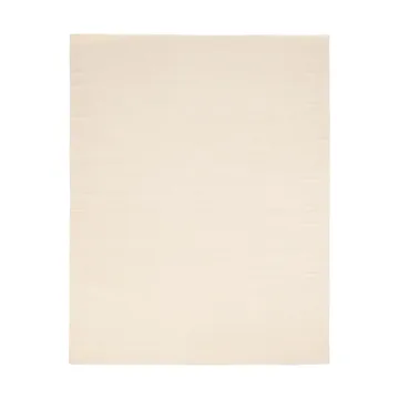 Alfombra de lana Balance blanco natural - 170x240 cm - Scandi Living
