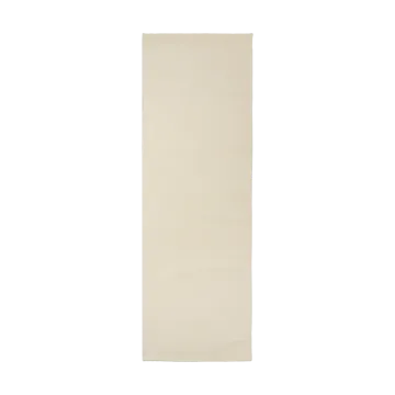 Alfombra de lana Balance blanco natural - 80x240 cm - Scandi Living