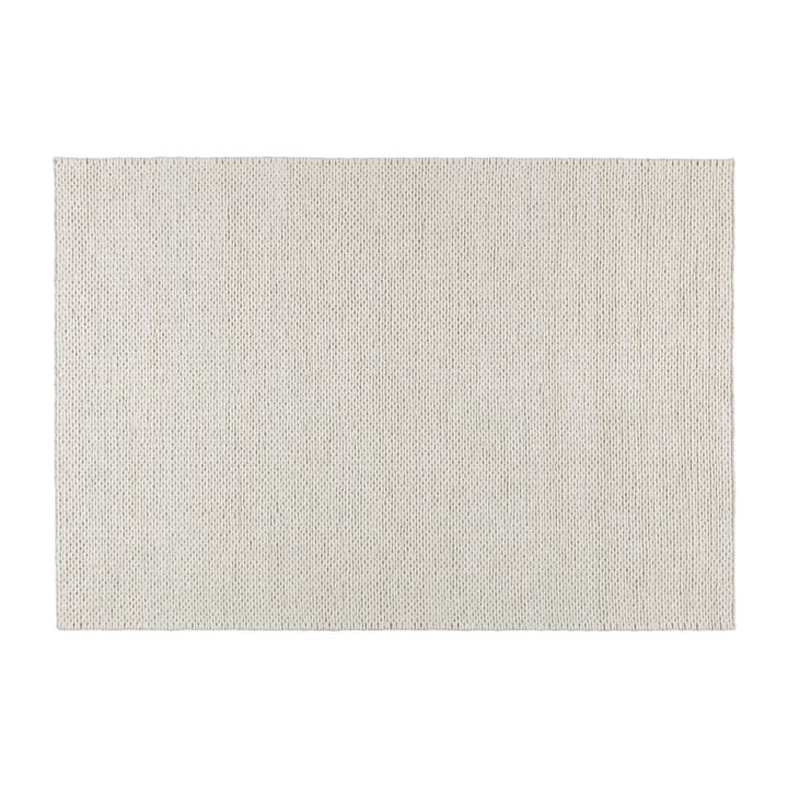 Alfombra de lana Braided blanco natural - 170x240 cm - Scandi Living