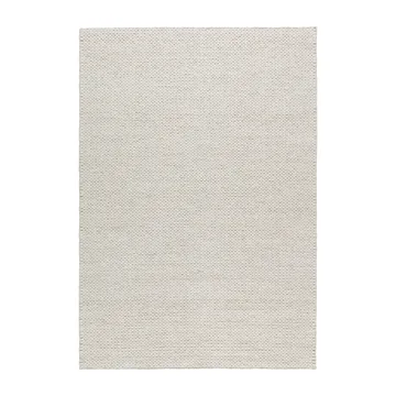 Alfombra de lana Braided blanco natural - 200x300 cm - Scandi Living